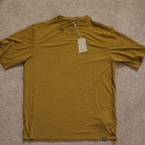 Patagonia Men's Short Sleeve Tee in Mustard